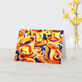 Caffiene Achievement Karte (Gelbe Blume)