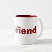 CAFunhold Tasse für Kaffee-u. Tee-Süchtige (VorderseiteRechts)