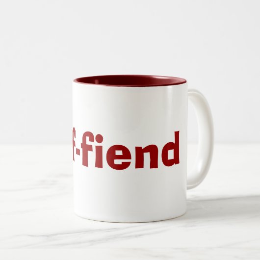 CAFunhold Tasse für Kaffee-u. Tee-Süchtige (VorderseiteRechts)
