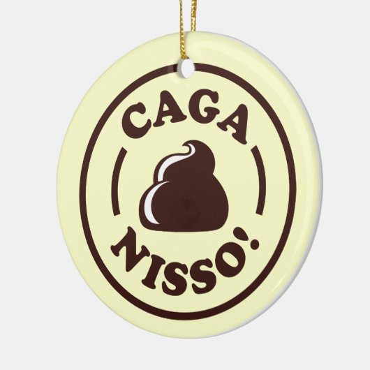 Caga Nisso! Keramikornament (Links)