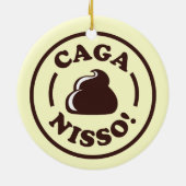 Caga Nisso! Keramikornament (Hinten)