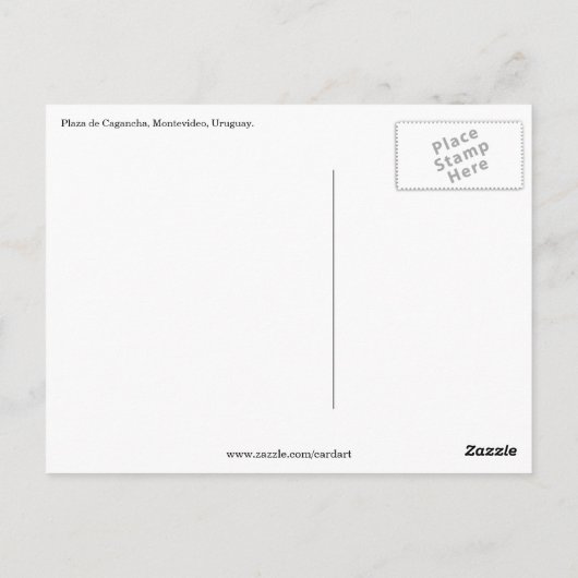 Caganchetta Postkarte (Rückseite)