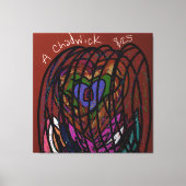 Caged Heart Leinwanddruck (Vorderseite)