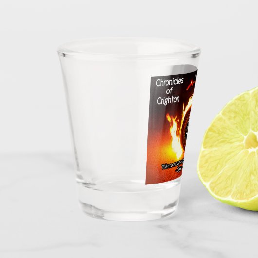 Cage's Motto - Hunter Holmes CoC| Schuhglas Schnapsglas (Links)