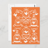 Cagey Postkarte (Vorne/Hinten)