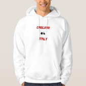 Cagliari, Italien Scooter Hoodie (Vorderseite)