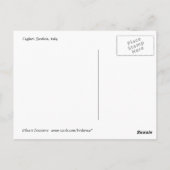 Cagliari, Sardinien, Italien (Leinwand Effect) Postkarte (Rückseite)