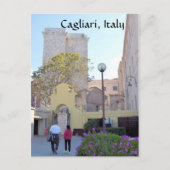 Cagliari, Sardinien, Italien Postkarte (Vorderseite)