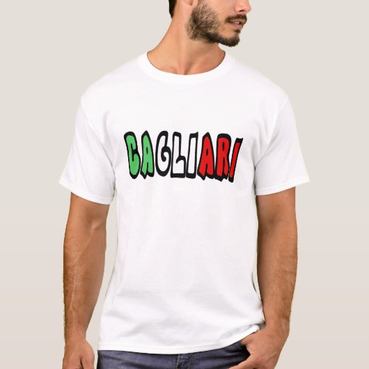 Cagliari T-Shirt (Vorderseite)