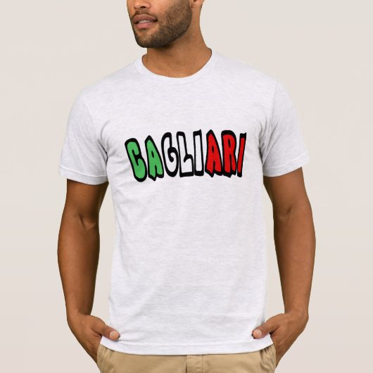 Cagliari T-Shirt (Vorderseite)