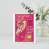 Cagliostro-Filmplakat (Boris Karloff) Postkarte (Stehend Vorderseite)