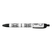 Cagou-Stil. Tribal Tattoo Kugelschreiber (Unterseite)