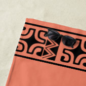 Cagou-Style-Strandhandtuch Strandtuch (Beispiel)