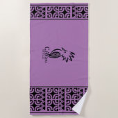 Cagou-Style-Strandhandtuch Strandtuch (Vorderseite)