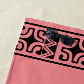 Cagou-Style-Strandhandtuch Strandtuch (Beispiel)