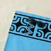 Cagou-Style-Strandhandtuch Strandtuch (Beispiel)