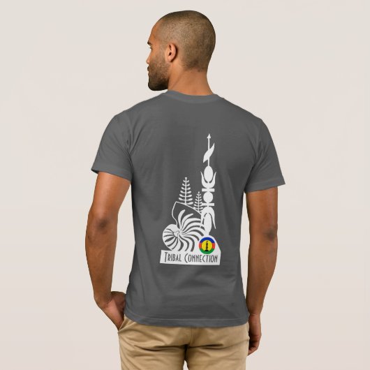 Cagou Style/Tribal Connection T-Shirt (Schwarz voll)