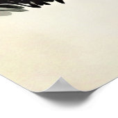 Cagsawa Ruins & Mayon Volcano Philippines Poster (Ecke)