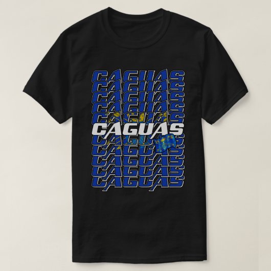 Caguas Cascade-Text 2 T-Shirt (Design vorne)