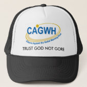 CAGWH HUT, VERTRAUENS-GOTT NICHT GORE TRUCKERKAPPE (Vorderseite)