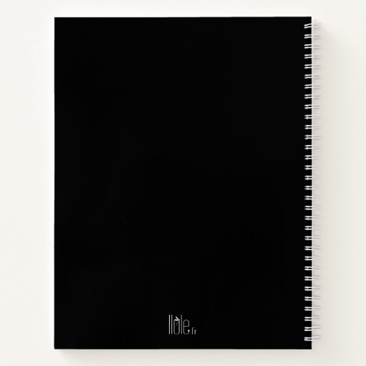 Cahier de recettes MA LLULE Notizblock (Rückseite)