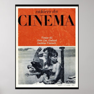 Cahiers Du Cinema 171 1965 Poster