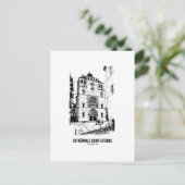 Cahors  Cathedrale SaintEtienne  Affiche Art Sacre Postkarte (Stehend Vorderseite)