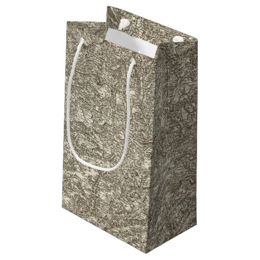 Cahors Kleine Geschenktüte (Rückseite Schrägansicht)