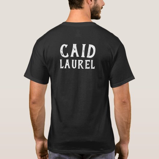 Caid Lorbeer T-Shirt (Rückseite)
