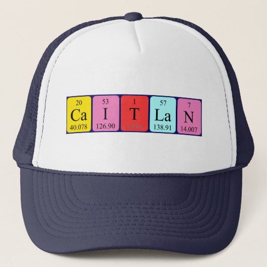 Cailan Periodenname, der Truckerkappe (Vorderseite)