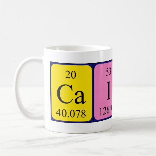 Cailin Periodenname Tasse (Links)