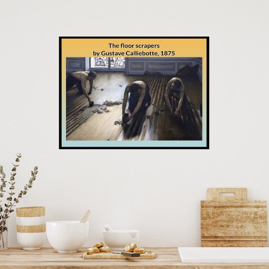 Caillebotte 1895 poster (Küche)