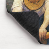 Caillebotte: Boote rudern auf den Jerres Mousepad (Ecke)