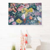 Caillebotte - Chrysanthemen, weiß und gelb Banner (InSitu)