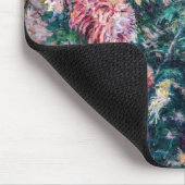 Caillebotte - Chrysanthemen, weiß und gelb Mousepad (Ecke)