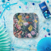 Caillebotte - Chrysanthemen, weiß und gelb Pappteller (Party)