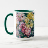 Caillebotte - Chrysanthemen, weiß und gelb Tasse (Links)