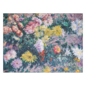 Caillebotte - Chrysanthemen, weiß und gelb Tischdecke (Vorderseite (Horizontal))