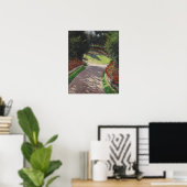 Caillebotte - Der Weg im Garten Poster (Heimbüro)