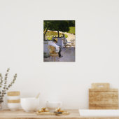 Caillebotte - Die Orangenen Bäume Poster (Küche)