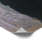 Caillebotte - Innenministerin am Fenster Poster (Ecke)