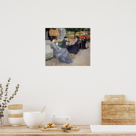 Caillebotte - Landschaft Poster (Küche)