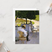 Caillebotte - Les Orangers Karte (Vorderseite/Rückseite Beispiel)