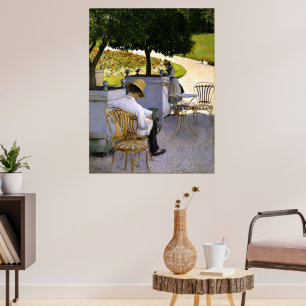 Caillebotte - Les Orangers Poster