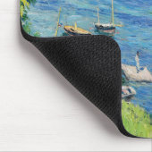 Caillebotte - Seine in Argenteuil, Boote vor Anker Mousepad (Ecke)