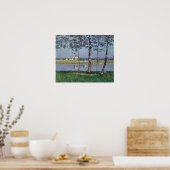 Caillebotte - Seine-Küste bei Gennevilliers Poster (Küche)