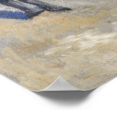 Caillebotte - Studie über die Brücke Europas Poster (Ecke)