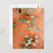 Caillebotte's Nasturces Postkarte (Vorne/Hinten)