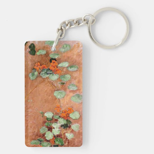 Caillebotte's Nasturces Schlüsselanhänger (Rückseite)