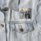 Caillebotte's Rue de Paris, temps de pluie Button (Beispiel)